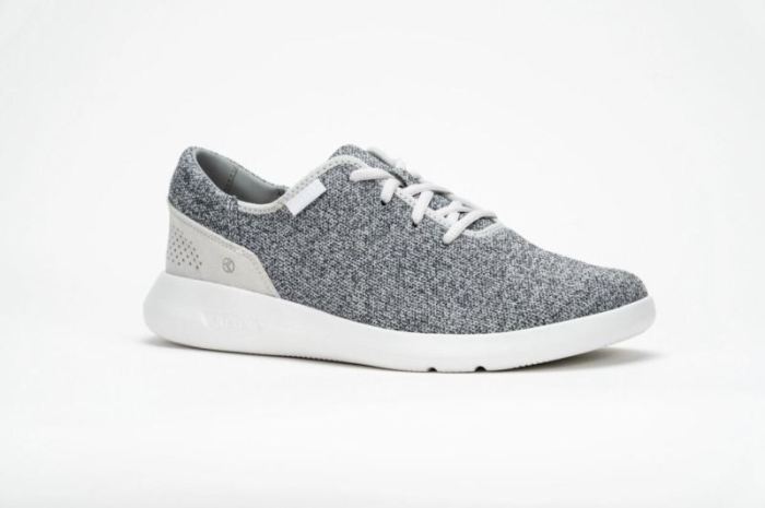 Kizik Shoes Canada Women's Madrid Eco-Knit-Heathered Grey