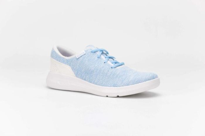 Kizik Shoes Canada Women's Madrid Eco-Knit-Heathered Blue